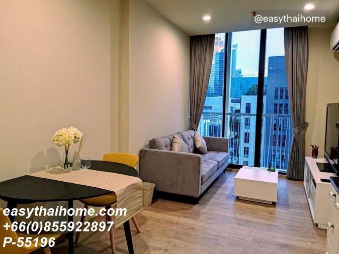 รูป P-55196 | โนเบิล รีโคล สุขุมวิท 19 🔥✨ คอนโดให้เช่า 1 ห้องนอน ชั้นสูง วิวเมือง เฟอร์นิเจอร์ครบ พร้อมเครื่องซักผ้า ใกล้ MRT สุขุมวิท และ BTS อโศก - รูปที่ 13/15