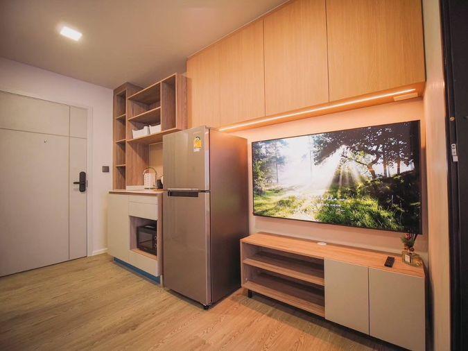 รูป 🏡 ให้เช่า Kave Town Colony 13,000฿💖 ✨ตึก B ชั้น 4 ห้องระเบียงยื่น วิวสระสวย ✅️ พร้อมเข้าอยู่ 1 ส.ค.69 - รูปที่ 5/22