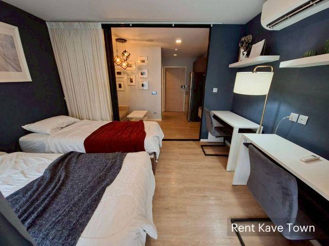 รูป 🏡 ให้เช่า Kave Town Space 12,500฿💖 ✨ ตึก B ชั้น 4 วิวสวน ✅️ พร้อมเข้าอยู่ 1 ส.ค.69 - รูปที่ 9/13