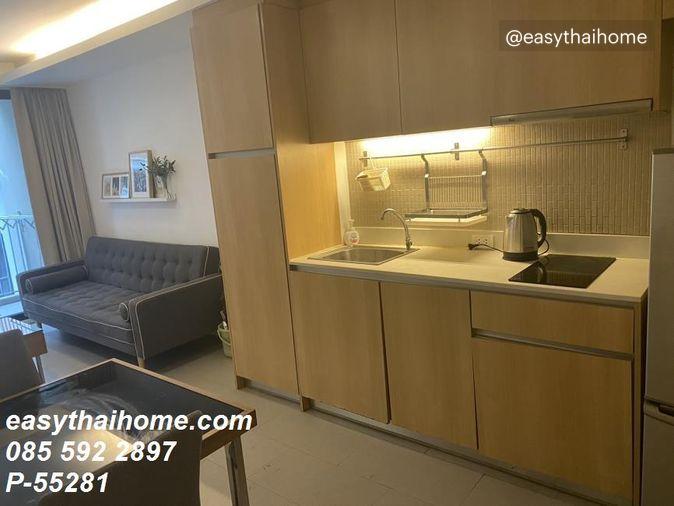 รูป P-55281 / คอนโดพร้อมอยู่ ให้เช่า 1 นอน The Nest Ploenchit ใกล้ BTS เพลินจิต วิวโครงการ สวยน่าอยู่ Line: @easythaihome 085-592-2897 - รูปที่ 4/11