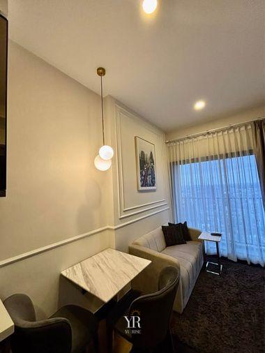 รูป Park Origin Thonglor ปล่อยเช่า ห้องตกแต่งโทนขาว เฟอร์นิเจอร์ครบ 1 ห้องนอน 1 ห้องน้ำ พร้อมเข้าอยู่ - รูปที่ 4/8