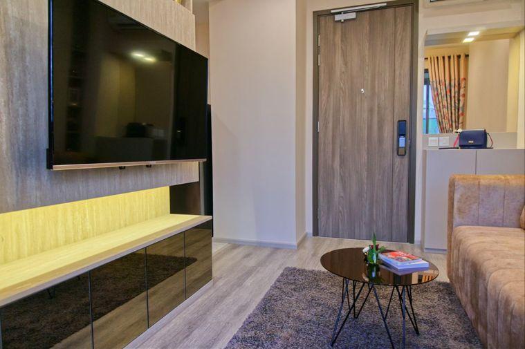 รูป Ideo Mobi Asoke ห้องสวย วิวเปิด 35 ตร.ม. ใกล้ MRT เพชรบุรี และ BTS อโศก เพียง 25,000 บาท/เดือน Line ID: puttcapital - รูปที่ 8/11