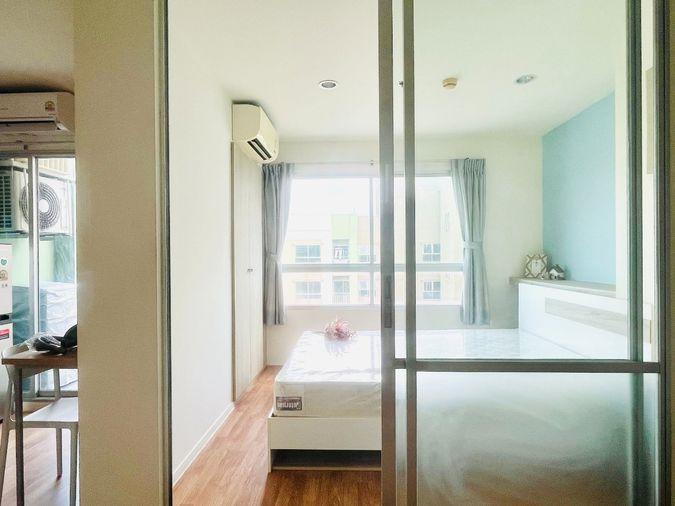 รูป (มีเครื่องซักผ้า)ให้เช่าลุมพินี วิลล์ นครอินทร์–ริเวอร์วิว - 1นอน 26.5ตรม. ชั้น26 ตึกB - Line:@hac55 - รูปที่ 7/21