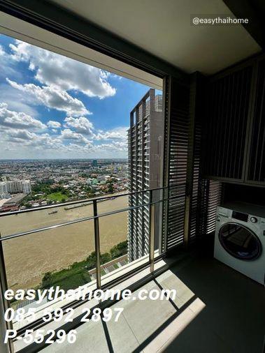 รูป P-55296 ให้เช่า 333 Riverside 1 ห้องนอน ชั้น 36 อาคาร A วิวแม่น้ำสวย ใกล้ MRT บางโพ Line: @easythaihome 085-592-2897 - รูปที่ 13/18
