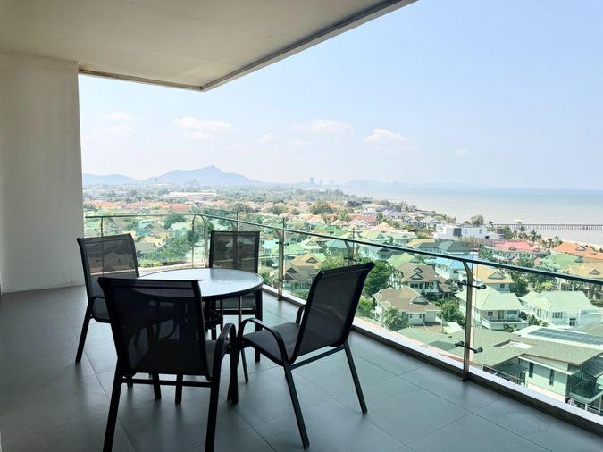 picture Casalunar Paradiso: Ocean view, high privacy, 2 bedrooms, 2 bathrooms, 10th floor, 95 sq m. Special price: only 27,000 THB. - 3/18