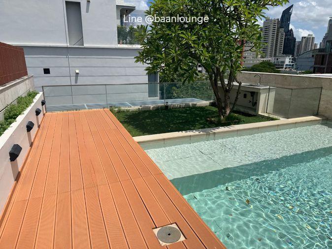 รูป มีสระว่ายน้ำส่วนตัว ทาวน์โฮม 5 ชั้น หมู่บ้าน 349 Residence 3 ห้องนอน 3 ที่จอดรถ ใกล้โรงเรียนนานาชาติ - รูปที่ 1/27