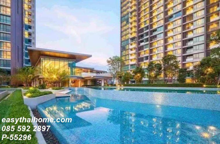 รูป P-55296 ให้เช่า 333 Riverside 1 ห้องนอน ชั้น 36 อาคาร A วิวแม่น้ำสวย ใกล้ MRT บางโพ Line: @easythaihome 085-592-2897 - รูปที่ 2/18