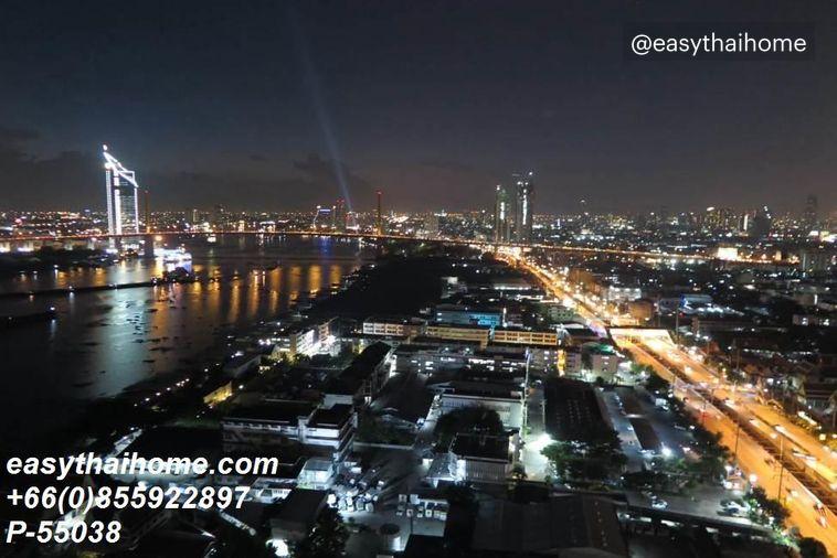 รูป P-55038 | ลุมพินี พาร์ค ริเวอร์ไซด์ พระราม 3🔥✨ คอนโดให้เช่า 2 ห้องนอน ชั้นสูง วิวแม่น้ำ เฟอร์นิเจอร์ครบ พร้อมเครื่องซักผ้า ใกล้ BRT วัดดอกไม้ - รูปที่ 4/15