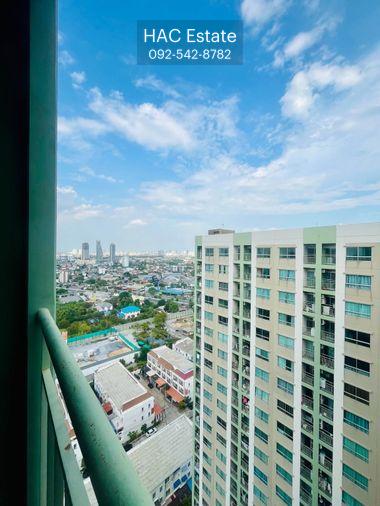 รูป (มีเครื่องซักผ้า)ให้เช่าลุมพินี วิลล์ นครอินทร์–ริเวอร์วิว - 1นอน 26.5ตรม. ชั้น26 ตึกB - Line:@hac55 - รูปที่ 13/21
