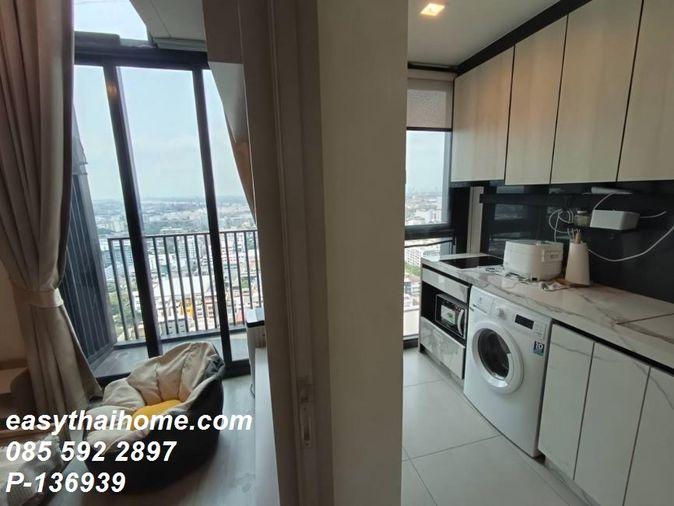 รูป P-136939 ให้เช่า The Line Sukhumvit 101 Duplex 1 ห้องนอน ชั้น 20 วิวเมืองสวย ใกล้ BTS ปุณณวิถี Line: @easythaihome 085-592-2897 - รูปที่ 6/7