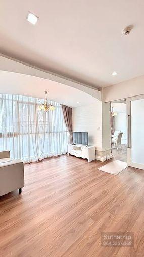 รูป ให้เช่าคอนโด 2 ห้องนอน The Coast Bangkok ติด BTS บางนา ห้อง Combine 90 ตร.ม. วิวสระ (Rt-01) - รูปที่ 3/6