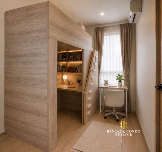 รูป 🍀🔥 Hot Deal! ให้เช่า Skyrise Avenue Sukhumvit 64 | 2 ห้องนอน ห้องสวย พร้อมอยู่ | ใกล้ BTS ปุณณวิถี | Line: @rent2022 | A12090 - รูปที่ 6/8