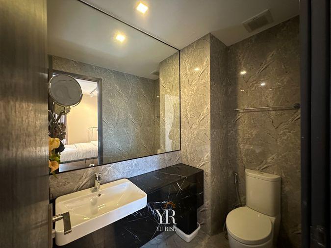 picture Ashton Asoke for rent, 1 bedroom, beautifully decorated, high floor, good view, fully furnished. Ready to move in - 17/17