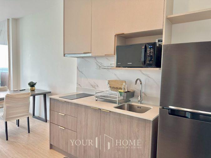 picture The Symphony: 1 bedroom, 47 sq m, 22nd floor, sea view, ready to move in, spacious balcony, comfortable living. - 2/21