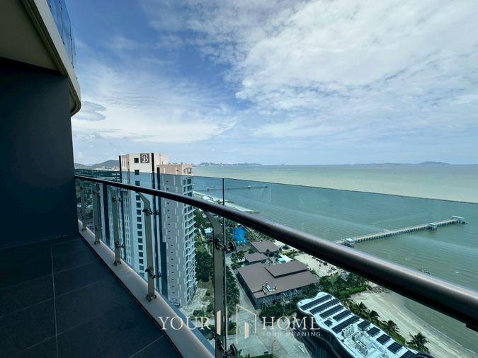 picture The Symphony: 1 bedroom, 47 sq m, 22nd floor, sea view, ready to move in, spacious balcony, comfortable living. - 21/21