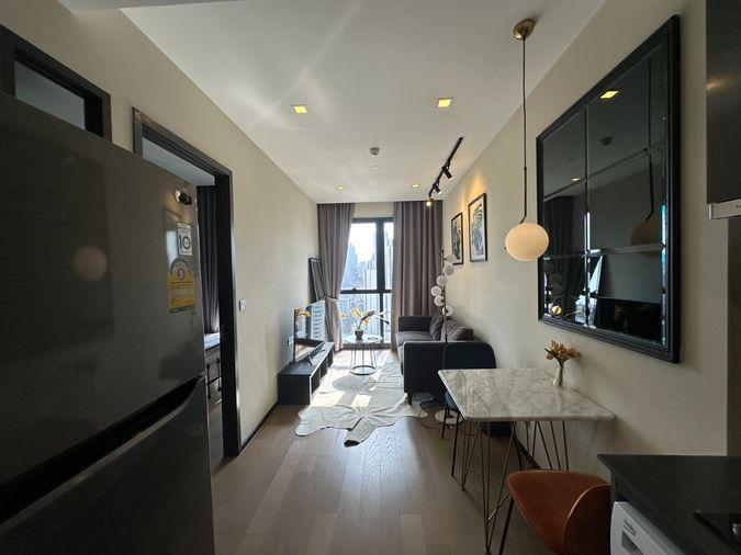 picture Ashton Asoke for rent, 1 bedroom, beautifully decorated, high floor, good view, fully furnished. Ready to move in - 4/17