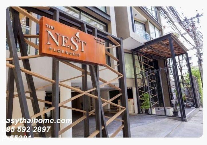 รูป P-55281 / คอนโดพร้อมอยู่ ให้เช่า 1 นอน The Nest Ploenchit ใกล้ BTS เพลินจิต วิวโครงการ สวยน่าอยู่ Line: @easythaihome 085-592-2897 - รูปที่ 9/11