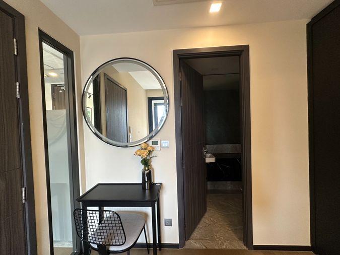 picture Ashton Asoke for rent, 1 bedroom, beautifully decorated, high floor, good view, fully furnished. Ready to move in - 15/17