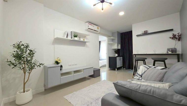 รูป Call : 065-754-4426 พฤกษาธานี ฟิฟ คอนโดเทล สุขุมวิท 77 ขนาด 29 ตารางเมตร 1 ห้องนอน ชั้น3 ตึกB ตกแต่งใหม่พร้อมอยู่ - รูปที่ 2/13