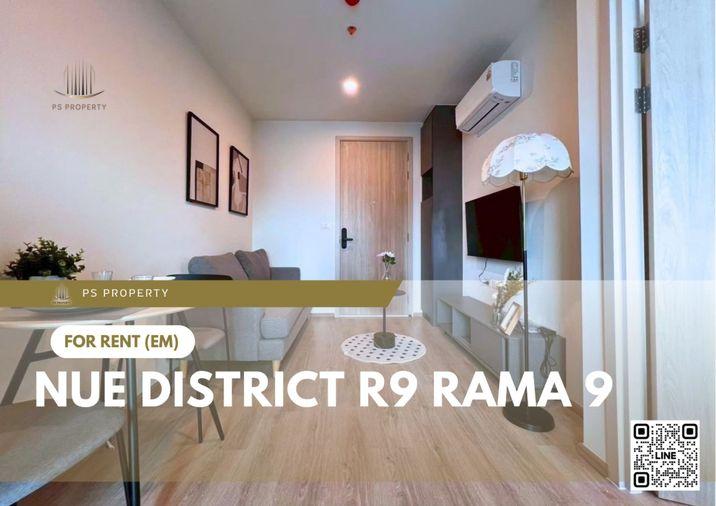 รูป ให้เช่า 🔥 Nue District R9 Rama 9 🔥 เฟอร์นิเจอร์ และ เครื่องใช้ไฟฟ้าครบ ใกล้ MRT พระราม 9 - รูปที่ 1/7