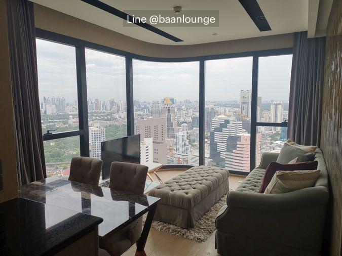 picture Ashton Chula Silom 2 Bed 1 Bath Floor 46th Size 55 sq.m. - 1/6