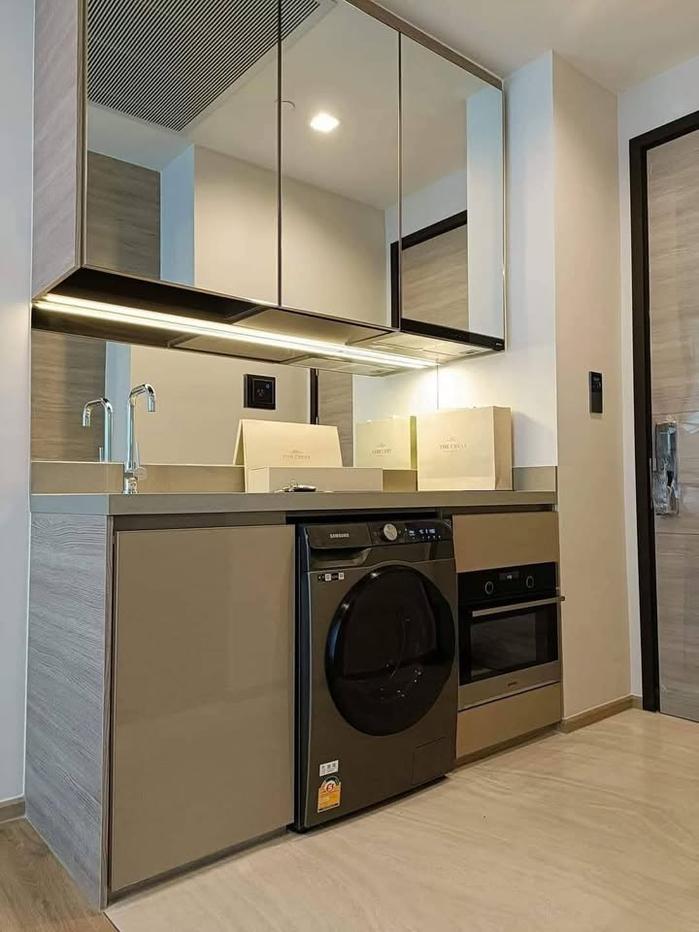 รูป ✨🦄 Ready to move 🦄✨ The Crest Park Residences แถมฟรี แม่บ้านทำความสะอาดตลอดอายุสัญญา!! เฟอร์ครบจบในที่เดียว โทร 096-2493698 (TCR0054) - รูปที่ 6/17