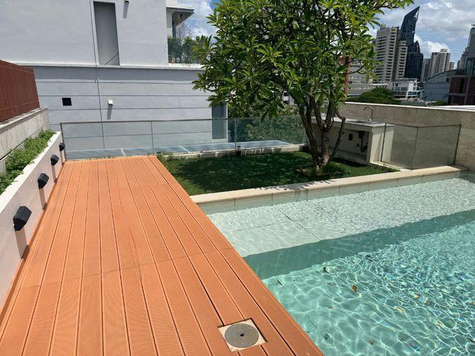 รูป  มีสระว่ายน้ำส่วนตัว สวย หรูหรา ทาวน์โฮม 5 ชั้น หมู่บ้าน 349 Residence 3 ห้องนอน 3 ที่จอดรถ ใกล้โรงเรียนนานาชาติ  - รูปที่ 1/27