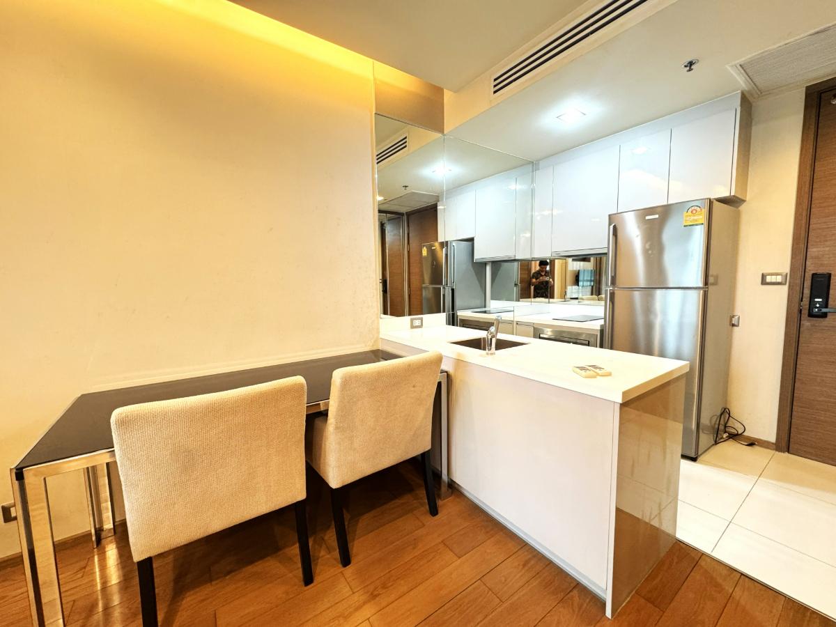 รูป 🧡 Line ID: @Ressy (มี@) | 46.7 SQm🔥 The Address Sathorn 12 |  Near BTS Saint Louis | Ready for Viewing - รูปที่ 1/6