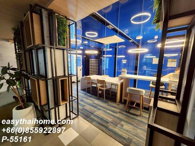 รูป P-55161 |  เมโทร สกาย วุฒากาศ🔥✨ คอนโดให้เช่า 2 ห้องนอน ห้องมุม วิวเมือง เฟอร์นิเจอร์ครบ พร้อมเครื่องซักผ้า ใกล้ BTS วุฒากาศ พร้อมเข้าอยู่ ✨ - รูปที่ 7/7