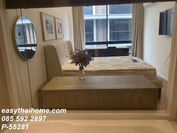 รูป P-55281 / คอนโดพร้อมอยู่ ให้เช่า 1 นอน The Nest Ploenchit ใกล้ BTS เพลินจิต วิวโครงการ สวยน่าอยู่ Line: @easythaihome 085-592-2897 - รูปที่ 6/11