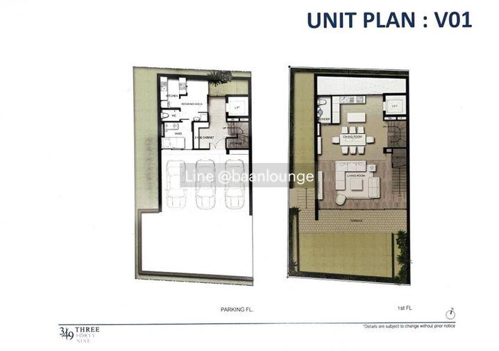 รูป มีสระว่ายน้ำส่วนตัว สวย หรูหรา ทาวน์โฮม 5 ชั้น หมู่บ้าน 349 Residence 3 ห้องนอน 3 ที่จอดรถ ใกล้โรงเรียนนานาชาติ - รูปที่ 25/27
