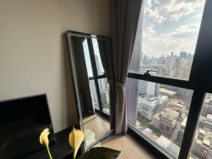 picture Ashton Asoke for rent, 1 bedroom, beautifully decorated, high floor, good view, fully furnished. Ready to move in - 7/17