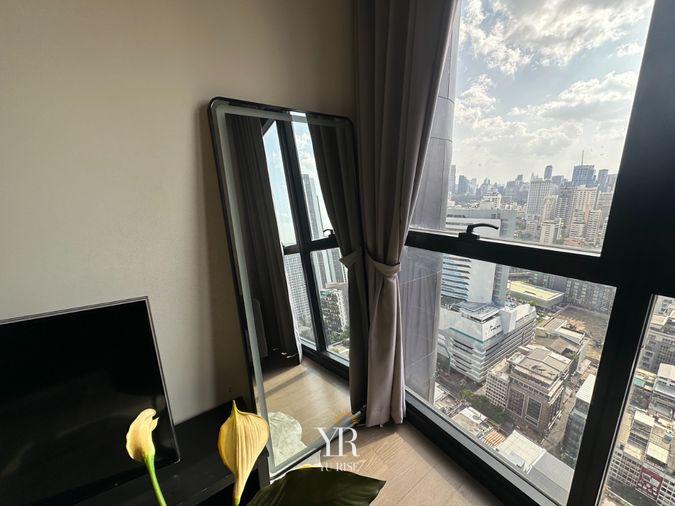 picture Ashton Asoke for rent, 1 bedroom, beautifully decorated, high floor, good view, fully furnished. Ready to move in - 7/17