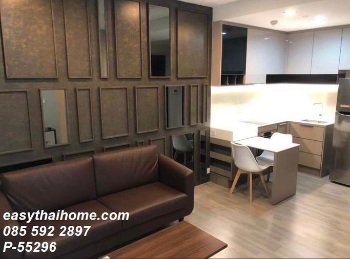รูป P-55296 ให้เช่า 333 Riverside 1 ห้องนอน ชั้น 36 อาคาร A วิวแม่น้ำสวย ใกล้ MRT บางโพ Line: @easythaihome 085-592-2897 - รูปที่ 5/18