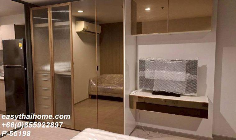 รูป P-55198 | ไลฟ์ ลาดพร้าว🔥✨ คอนโดให้เช่า ห้องสตูดิโอ ชั้นสูง วิวเมือง เฟอร์นิเจอร์ครบ พร้อมเครื่องซักอบ ใกล้ MRT พหลโยธิน พร้อมเข้าอยู่ ✨ - รูปที่ 6/12