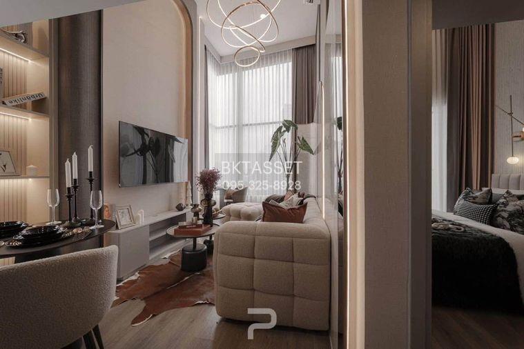 picture For Rent - SOHO Bangkok Ratchada , Luxury Class Duplex 2 bedrooms 1 bathroom - 3/10