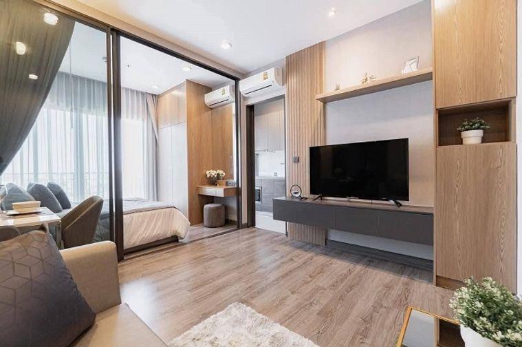 รูป 💥💥ให้เช่า​ คอนโด เออบาโน่-ราชวิถี​ 1Bed 30 ตรม.ชั้น 20 แต่งครบ วิวแม่น้ำ สนใจ Line ID: @atfim💥💥 - รูปที่ 2/9