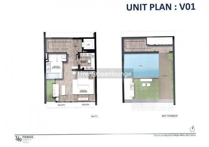 รูป มีสระว่ายน้ำส่วนตัว สวย หรูหรา ทาวน์โฮม 5 ชั้น หมู่บ้าน 349 Residence 3 ห้องนอน 3 ที่จอดรถ ใกล้โรงเรียนนานาชาติ - รูปที่ 27/27