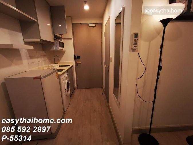รูป P-55314 ดีลสุดพิเศษ เช่าคอนโดห้องสวย Ideo Mobi Sukhumvit ห้องสตูดิโอ ชั้น 21 อาคาร B วิวเมือง ใกล้ BTS อ่อนนุช Line: @easythaihome 085-592-2897 - รูปที่ 4/7