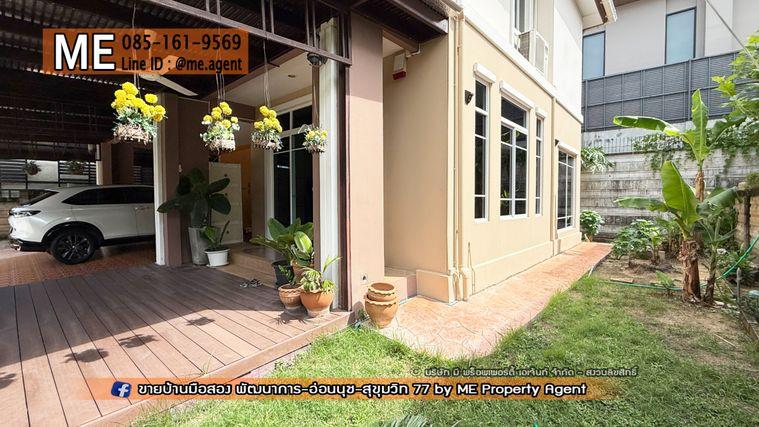 รูป ให้เช่า บ้านเดี่ยว ภัสสร เพรสทีจ  พัฒนาการ 38 ติดถนนเมน Built-in ครบ ใกล้ทองหล่อ และ BTS อ่อนนุช โทร 064-954-9619 (RBJ21-67) - รูปที่ 30/32