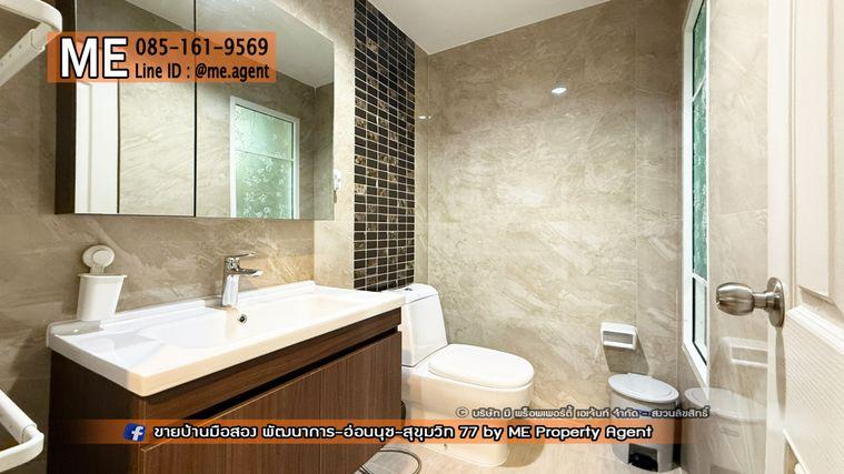 รูป ให้เช่า บ้านเดี่ยว ภัสสร เพรสทีจ  พัฒนาการ 38 ติดถนนเมน Built-in ครบ ใกล้ทองหล่อ และ BTS อ่อนนุช โทร 064-954-9619 (RBJ21-67) - รูปที่ 22/32