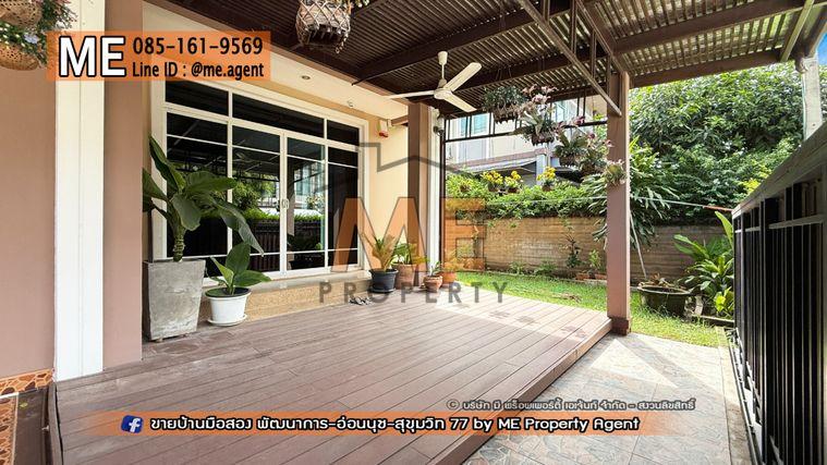 รูป ให้เช่า บ้านเดี่ยว ภัสสร เพรสทีจ พัฒนาการ 38 ติดถนนเมน Built-in ครบ ใกล้ทองหล่อ และ BTS อ่อนนุช โทร 064-954-9619 (RBJ21-67) - รูปที่ 2/32