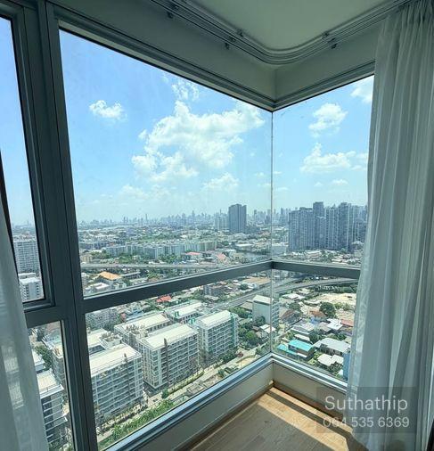 picture 2 bedrooms Condo for rent at Rhythm Sukhumvit 50 near BTS On Nut, high-floor corner unit with river view (Rt-01) - 9/12
