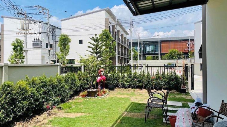 รูป ทาวน์เฮ้าส์ให้เช่า ✨ Baan Klang Muang Srinakarin – Onnut ✨ 3 ห้องนอน 3 ห้องน้ำ เฟอร์นิเจอร์ และ เครื่องใช้ไฟฟ้าครบ - รูปที่ 4/11