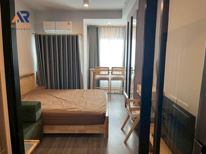 รูป 🔥 Ideo Ramkhamhaeng - Lam Sali Station ห้อง Studio ชั้น 18 ใกล้ MRT ลำสาลี เพียง 12,000 บาท/เดือน พร้อมเข้าอยู่! 🚆🏙️ - รูปที่ 2/11