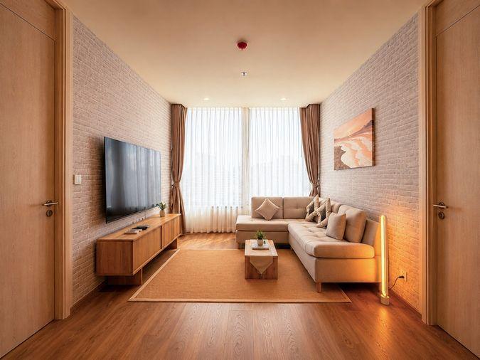 รูป Call : 096-256-5559 Condo Noble Form Thonglor, Combine Room 64 ตารางเมตร 2 ห้องนอน 2 ห้องน้ำ ชั้น15 ห้องใหม่ ตกแต่งครบ - รูปที่ 1/14