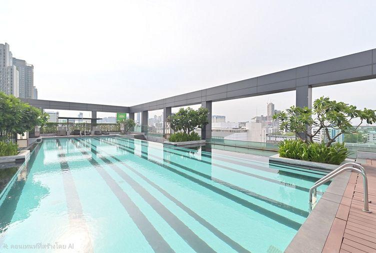 รูป Call : 091-949-9463 Condo Thru Thonglor (ขายต่ำกว่าราคาตลาดเยอะ เพียง 2.2 ลบ.) ห้อง 36 ตารางเมตร 1 ห้องนอน ชั้น4 พร้อมเข้าอยู่ - รูปที่ 7/11