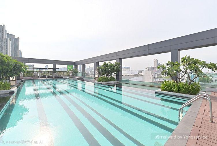 รูป Call : 091-949-9463 Condo Thru Thonglor (ขายต่ำกว่าราคาตลาดเยอะ เพียง 2.2 ลบ.) ห้อง 36 ตารางเมตร 1 ห้องนอน ชั้น4 พร้อมเข้าอยู่ - รูปที่ 7/11