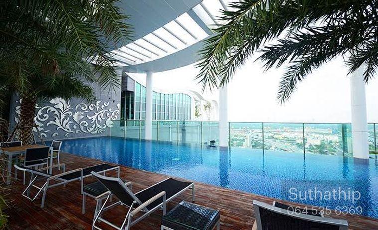 picture 2 bedrooms Condo for rent at Rhythm Sukhumvit 50 near BTS On Nut, high-floor corner unit with river view (Rt-01) - 10/12