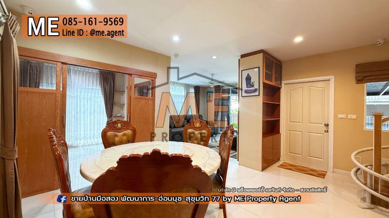 รูป ให้เช่า บ้านเดี่ยว ภัสสร เพรสทีจ พัฒนาการ 38 ติดถนนเมน Built-in ครบ ใกล้ทองหล่อ และ BTS อ่อนนุช โทร 064-954-9619 (RBJ21-67) - รูปที่ 6/32